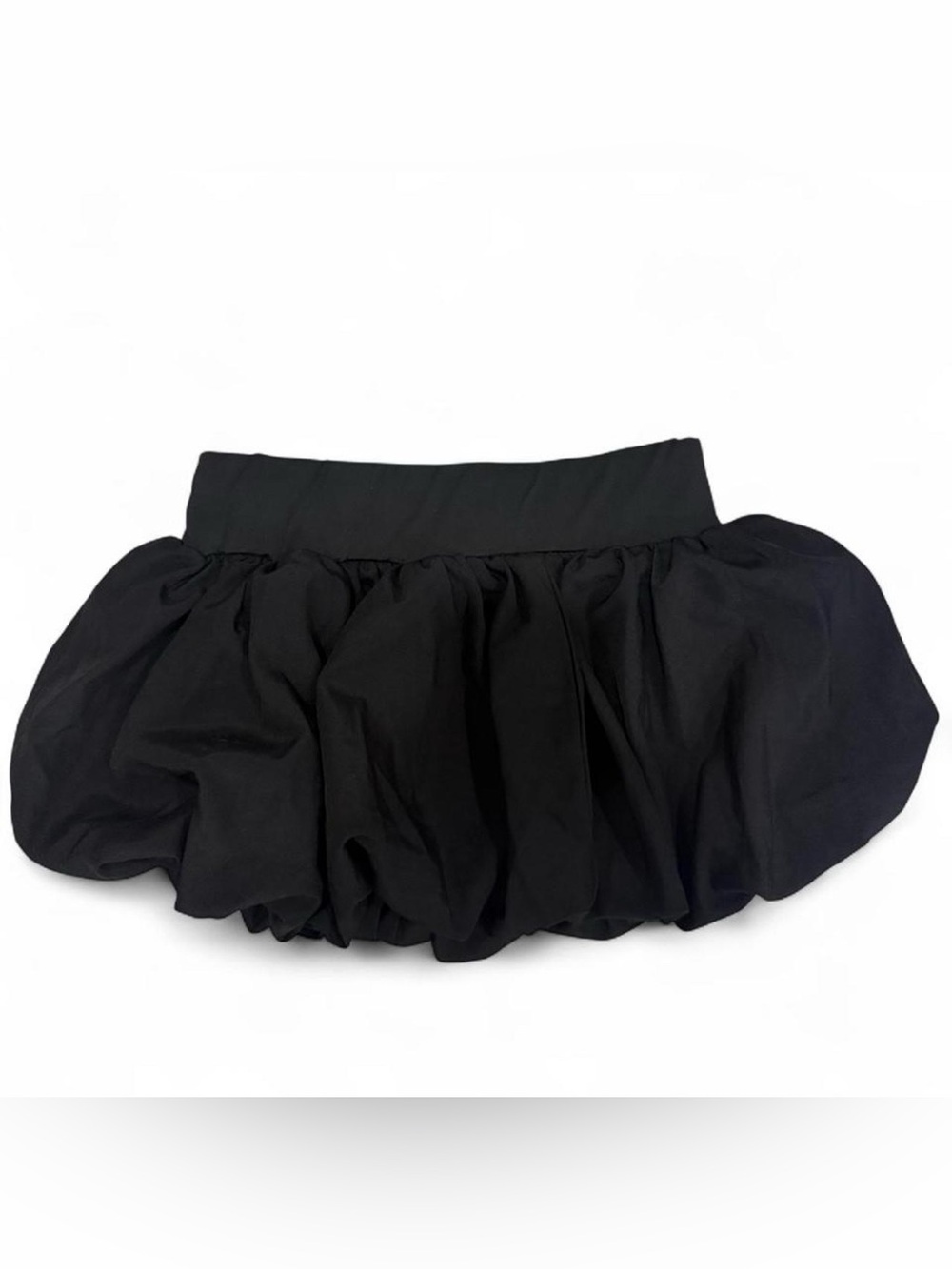Black Bubble Mini Skirt - Women’s Small